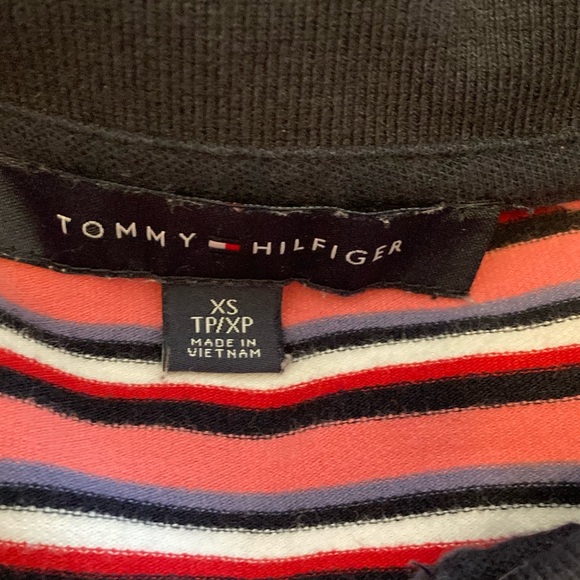 👚(bundle 4 items w/👚for $16) Multicolor striped top by Tommy Hilfiger - Picture 6 of 9